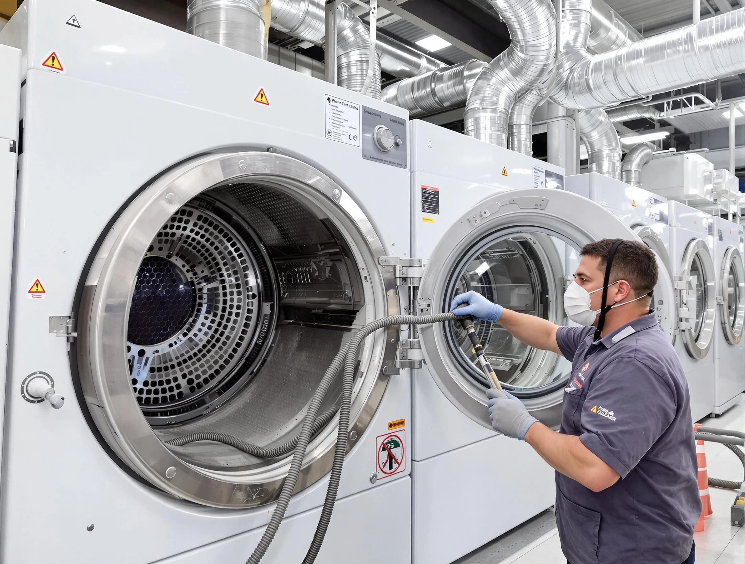 Industrial-grade dryer vent cleaning by South Valley Dryer Vent Cleaning in South Valley