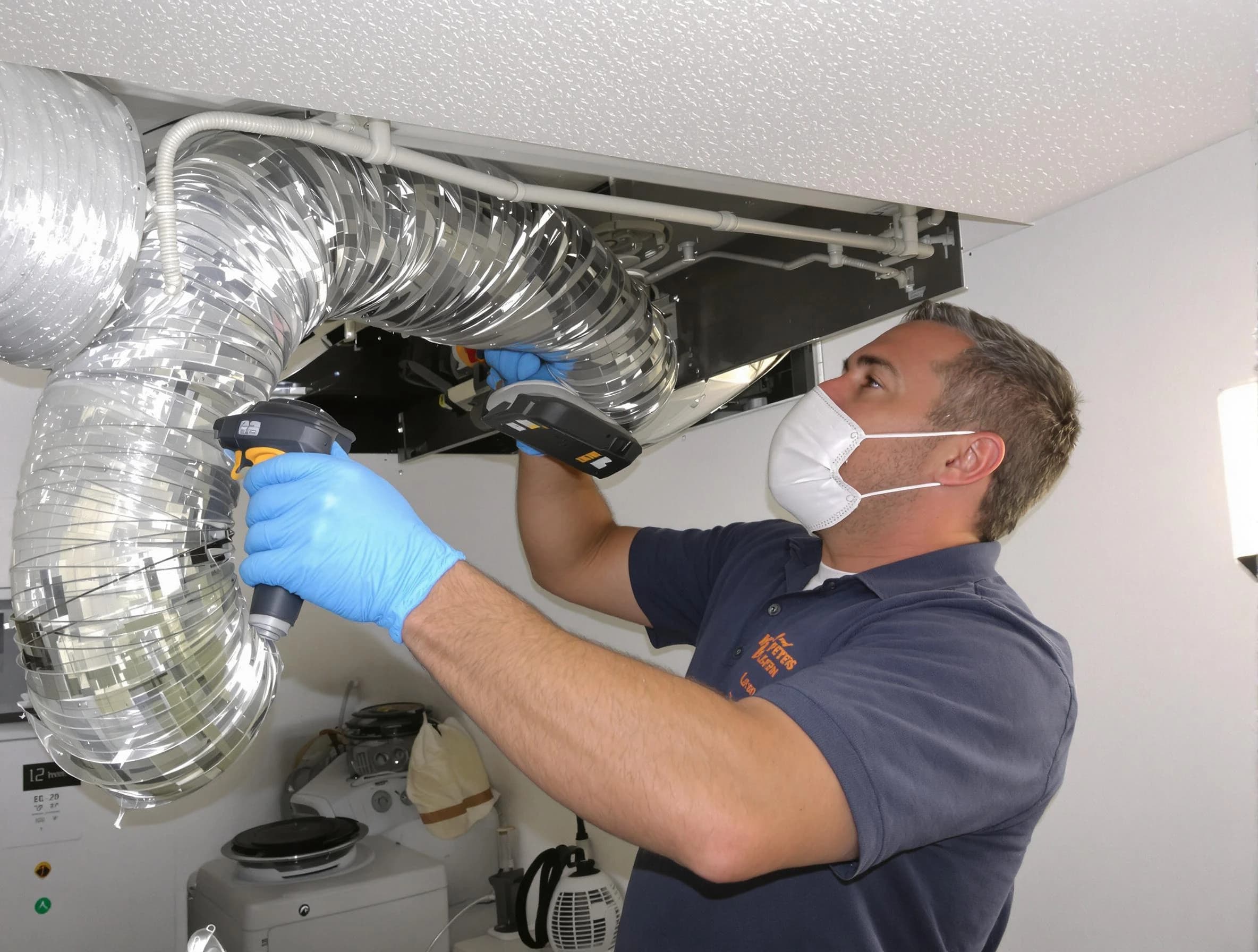 South Valley Dryer Vent Cleaning professional performing thorough residential dryer vent cleaning in South Valley