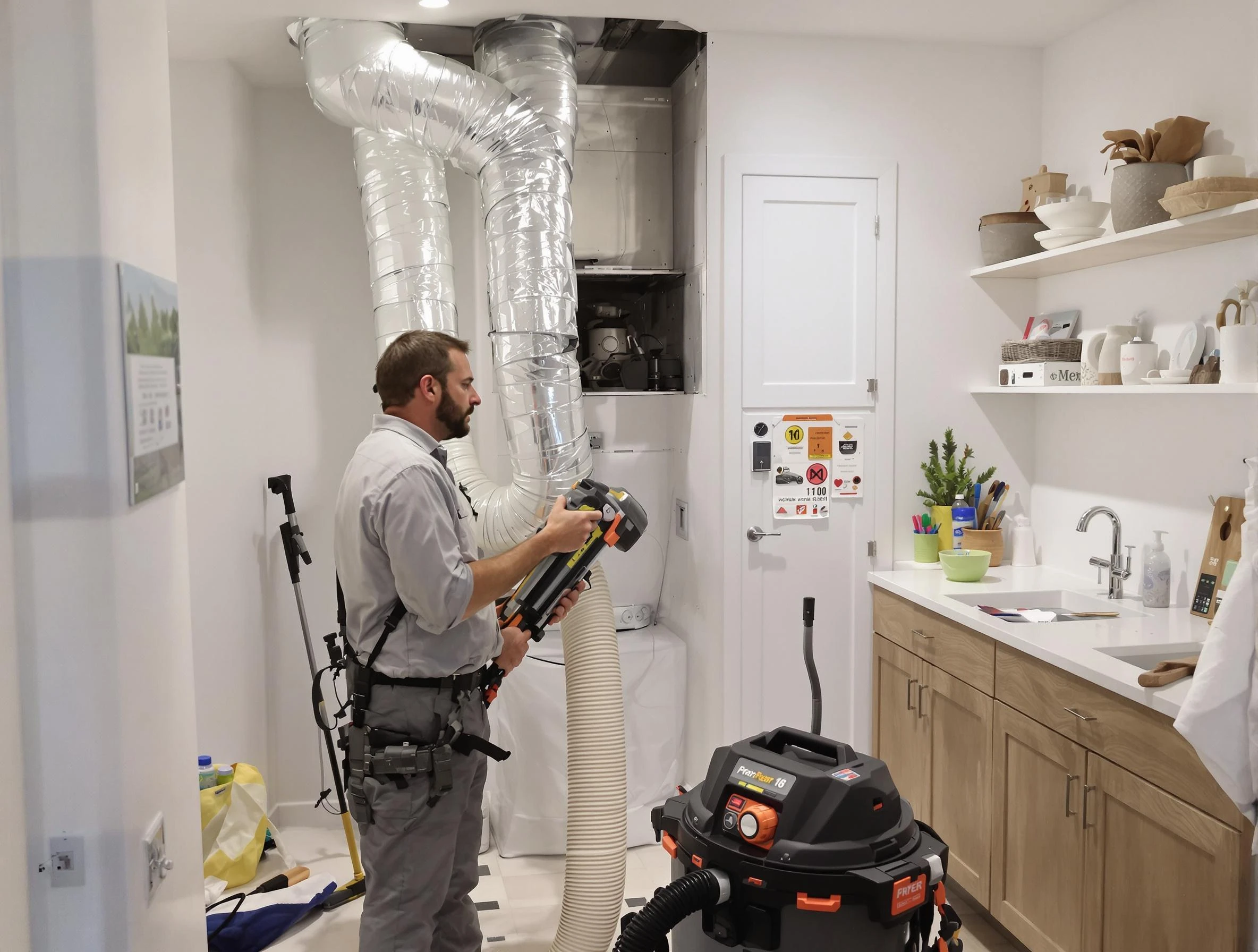 Clogged Dryer Vent Cleaning in South Valley