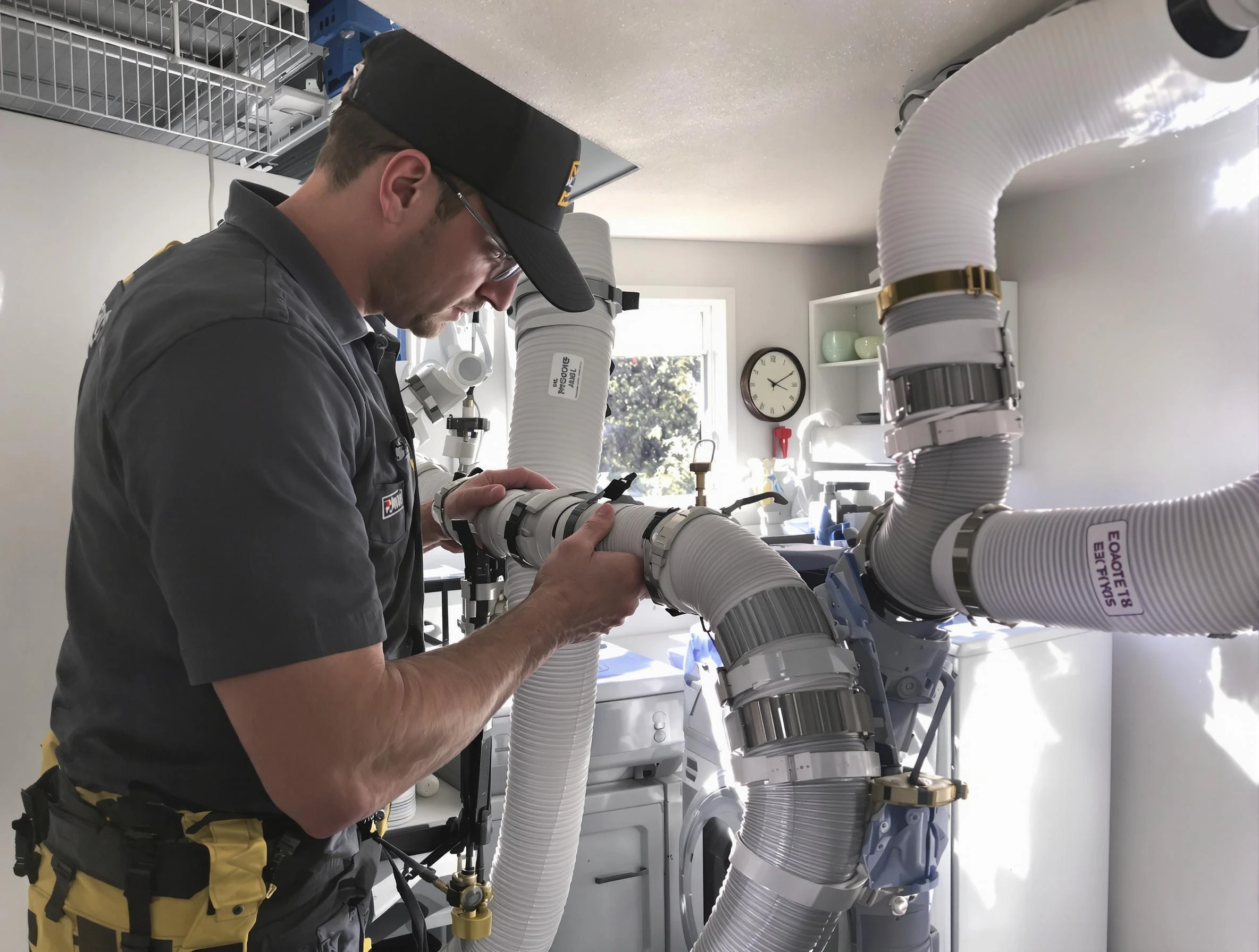 Dryer Vent Hose Installation in South Valley