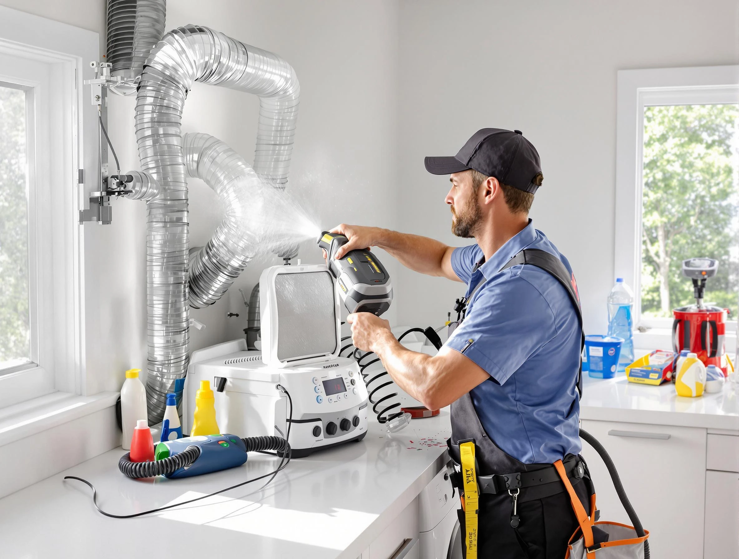 Residential Dryer Vent Cleaning in South Valley