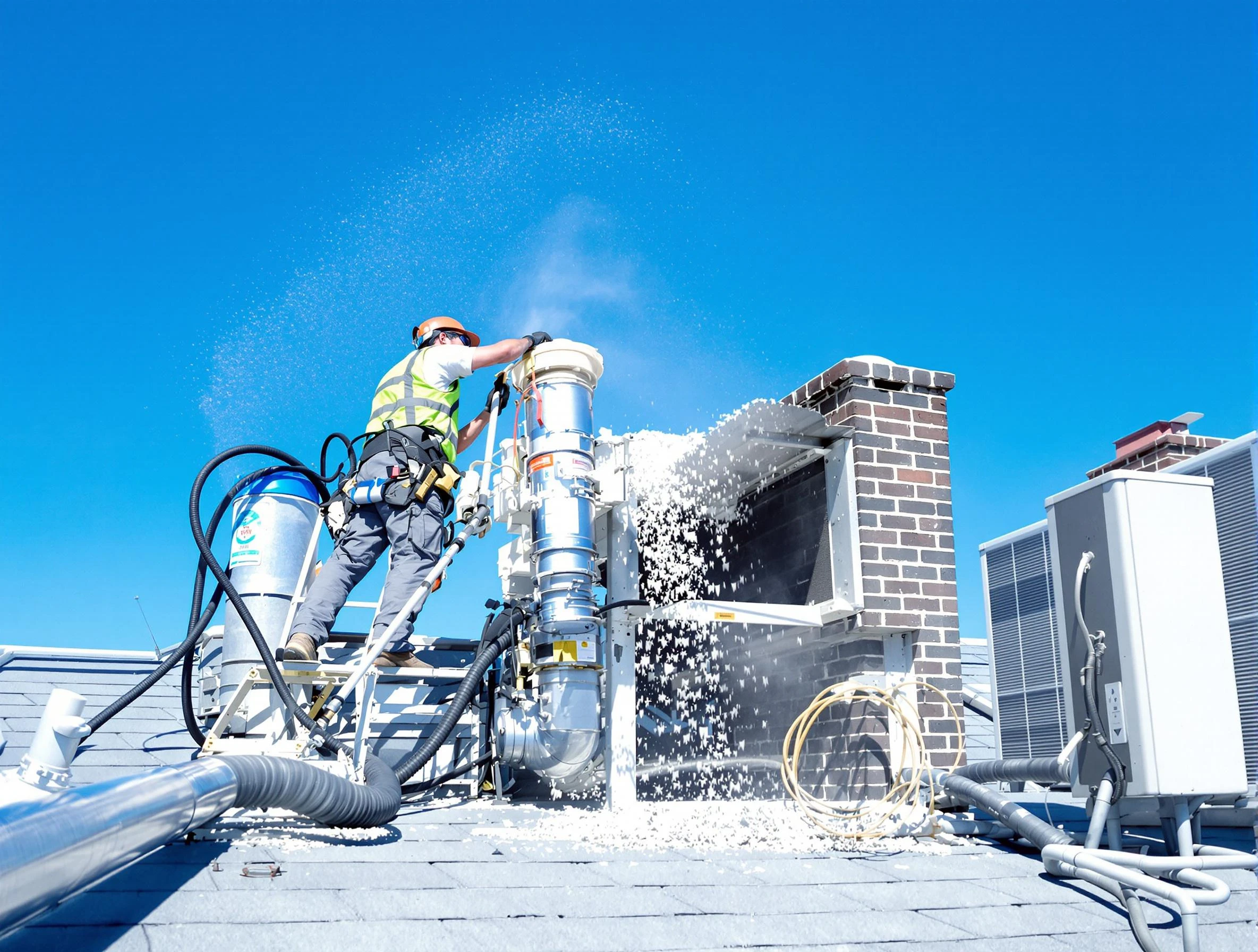 Expert roof dryer vent cleaning by South Valley Dryer Vent Cleaning in South Valley