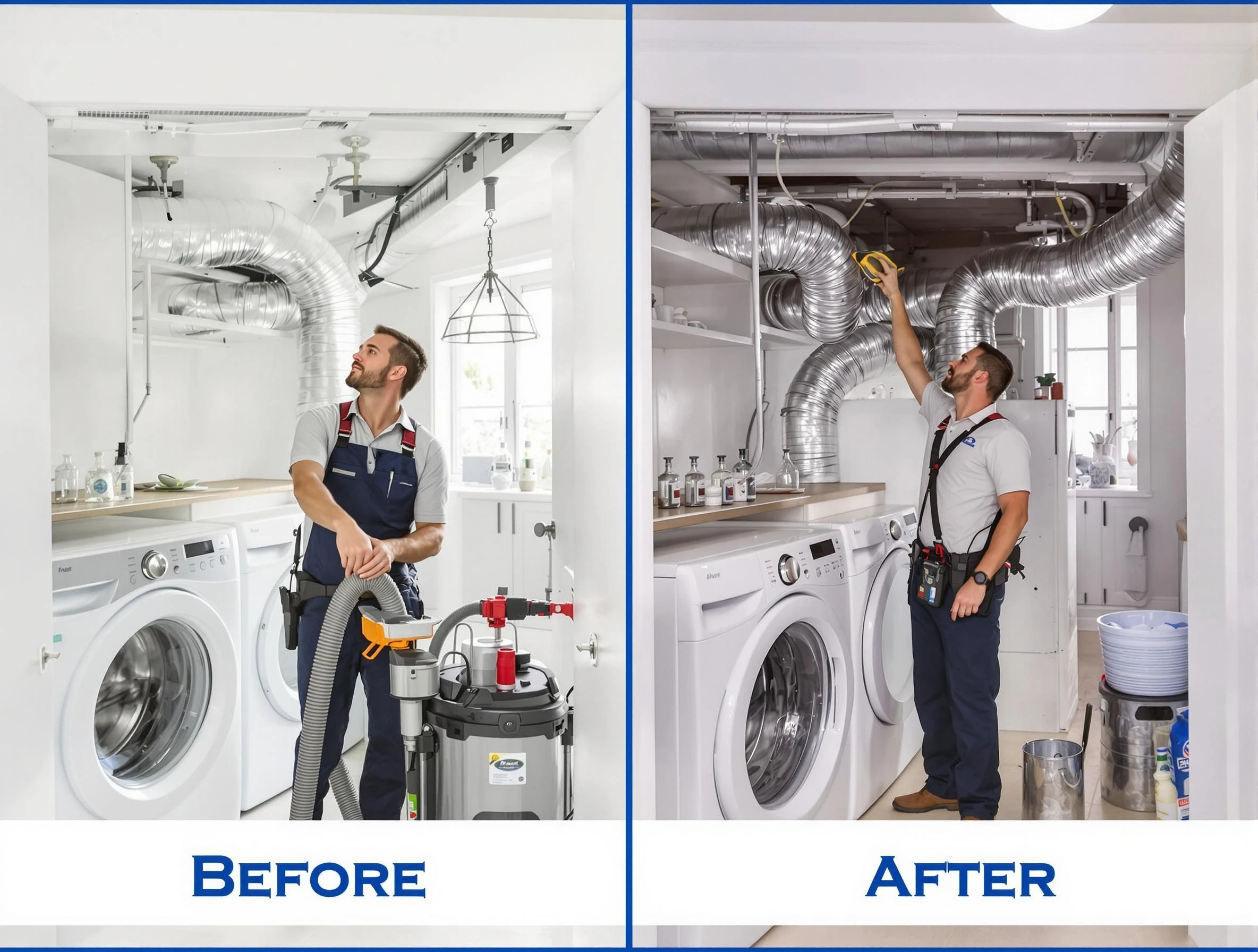 Expert gas dryer vent cleaning by South Valley Dryer Vent Cleaning in South Valley
