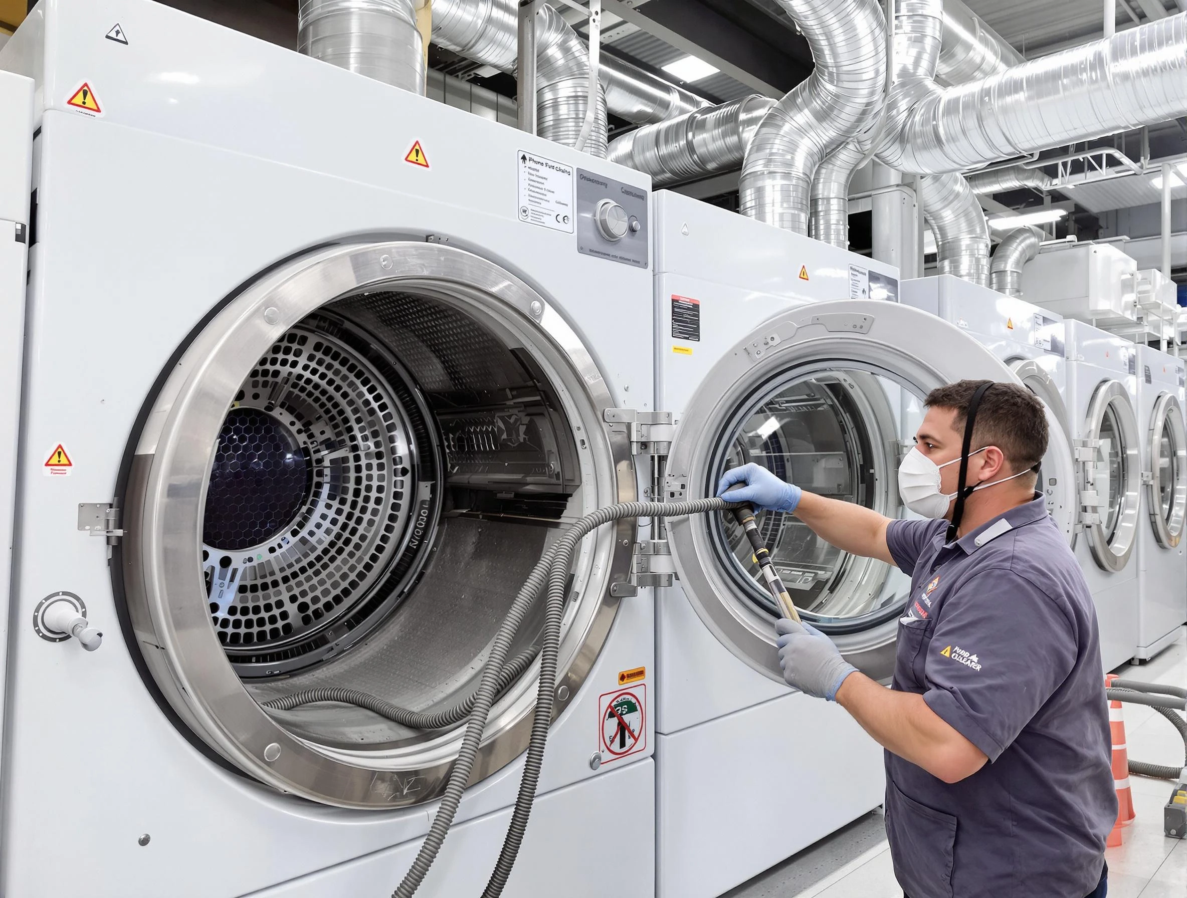 Industrial-grade dryer vent cleaning by South Valley Dryer Vent Cleaning in South Valley